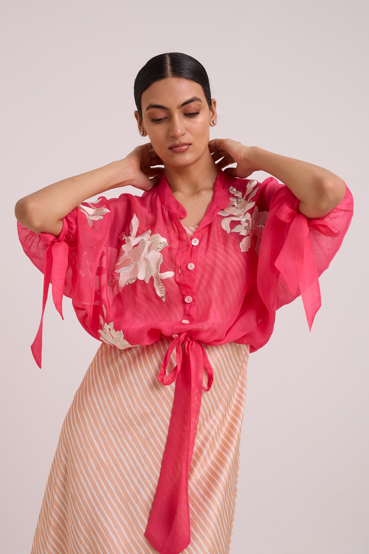 Emery - Sheer Bomber + Slip Dress