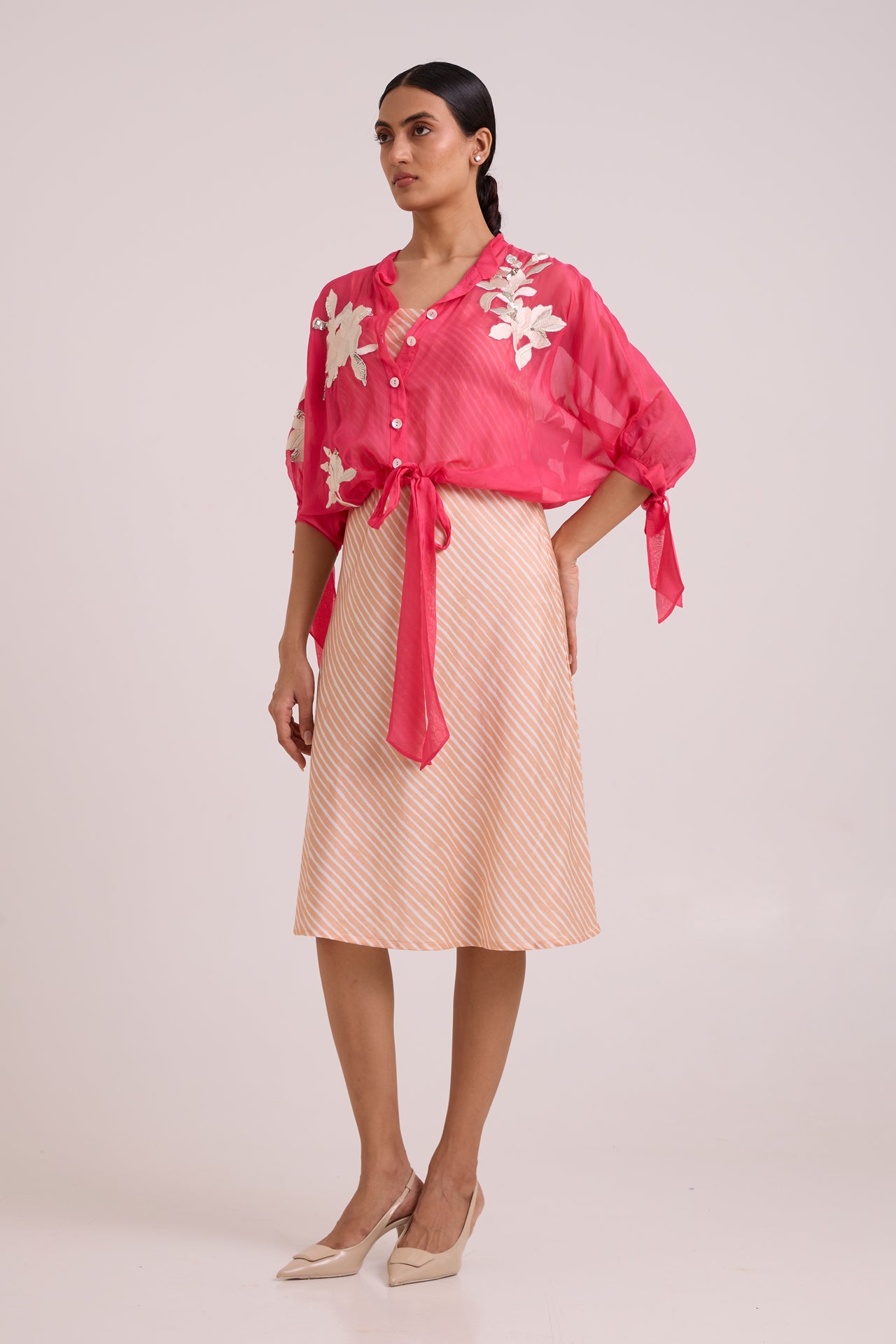 Emery - Sheer Bomber + Slip Dress