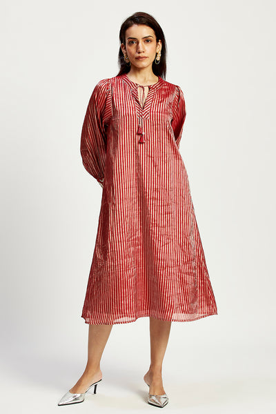 Flynn - Modest Shift Midi Dress