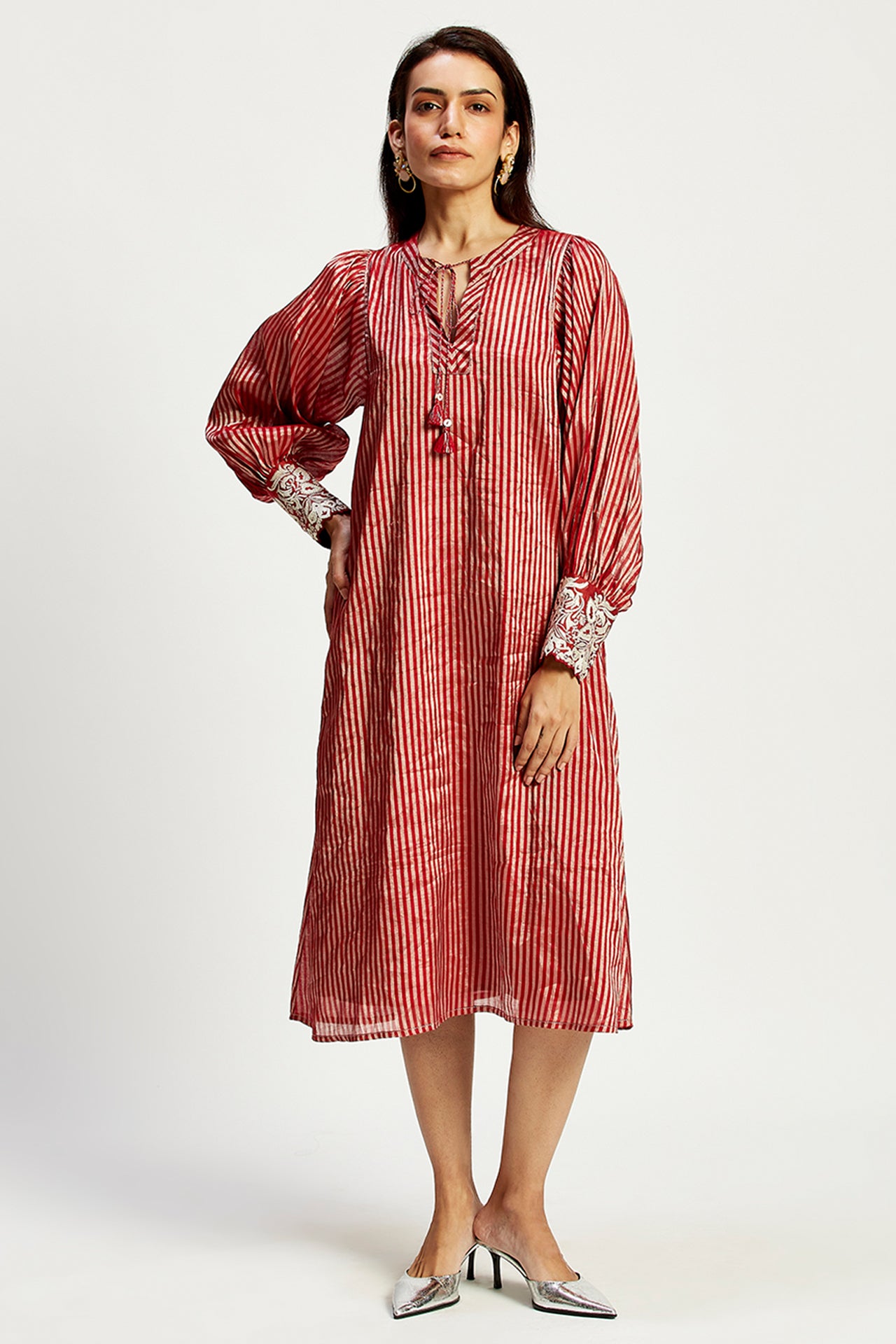 Flynn - Modest Shift Midi Dress