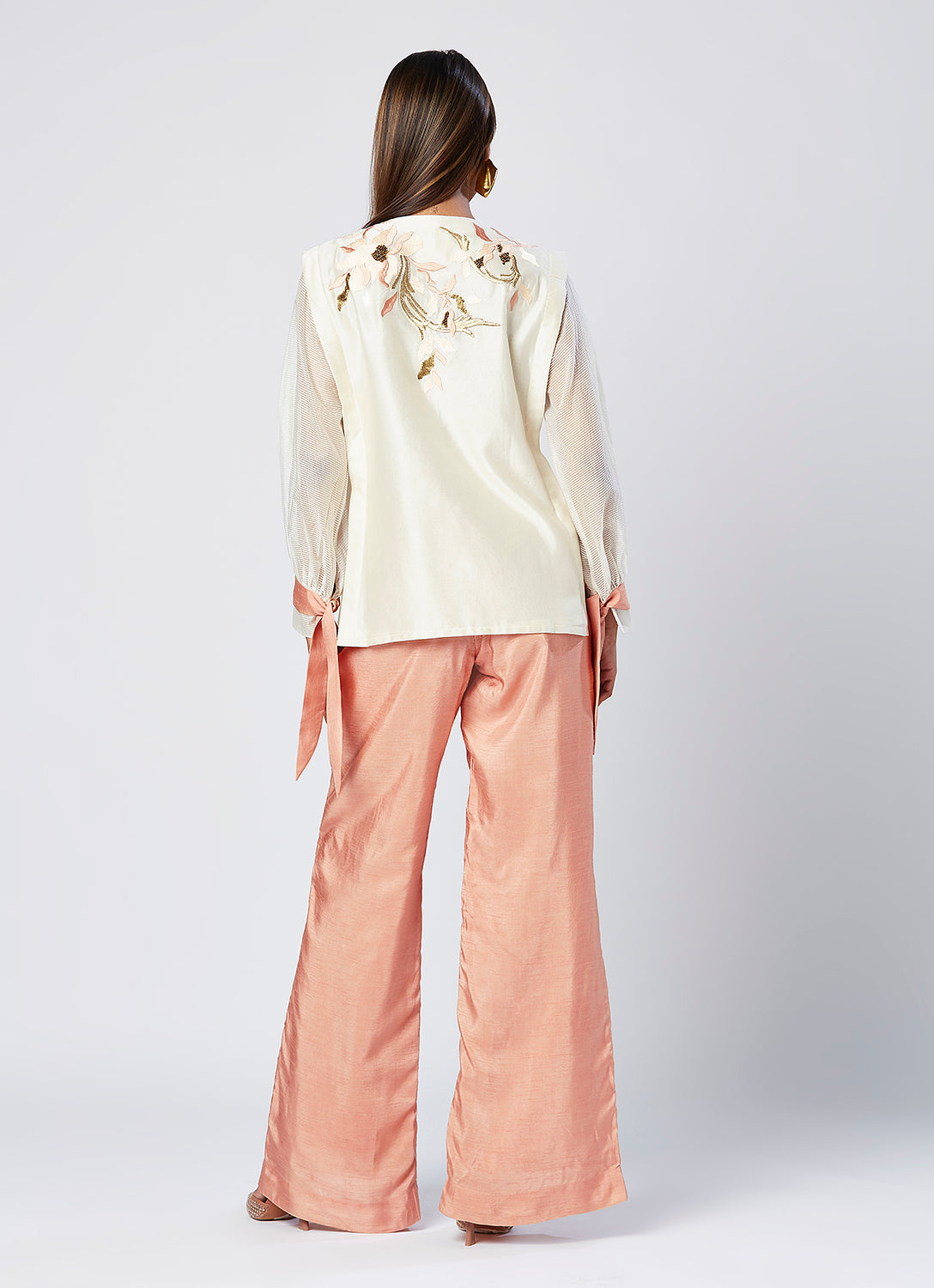 Canna - Panelled Top and Pant Set