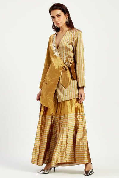 Cusco 2.0 - Golden Bow Blazer + Peeking Sun Trouser