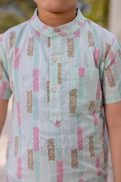 Ocean Breeze Shirt – Aqua Chill