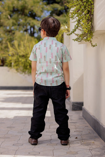 Ocean Breeze Shirt – Aqua Chill