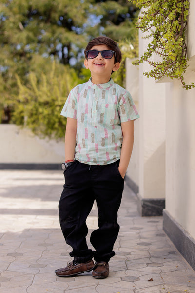 Ocean Breeze Shirt – Aqua Chill