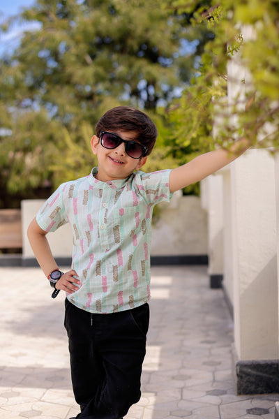 Ocean Breeze Shirt – Aqua Chill