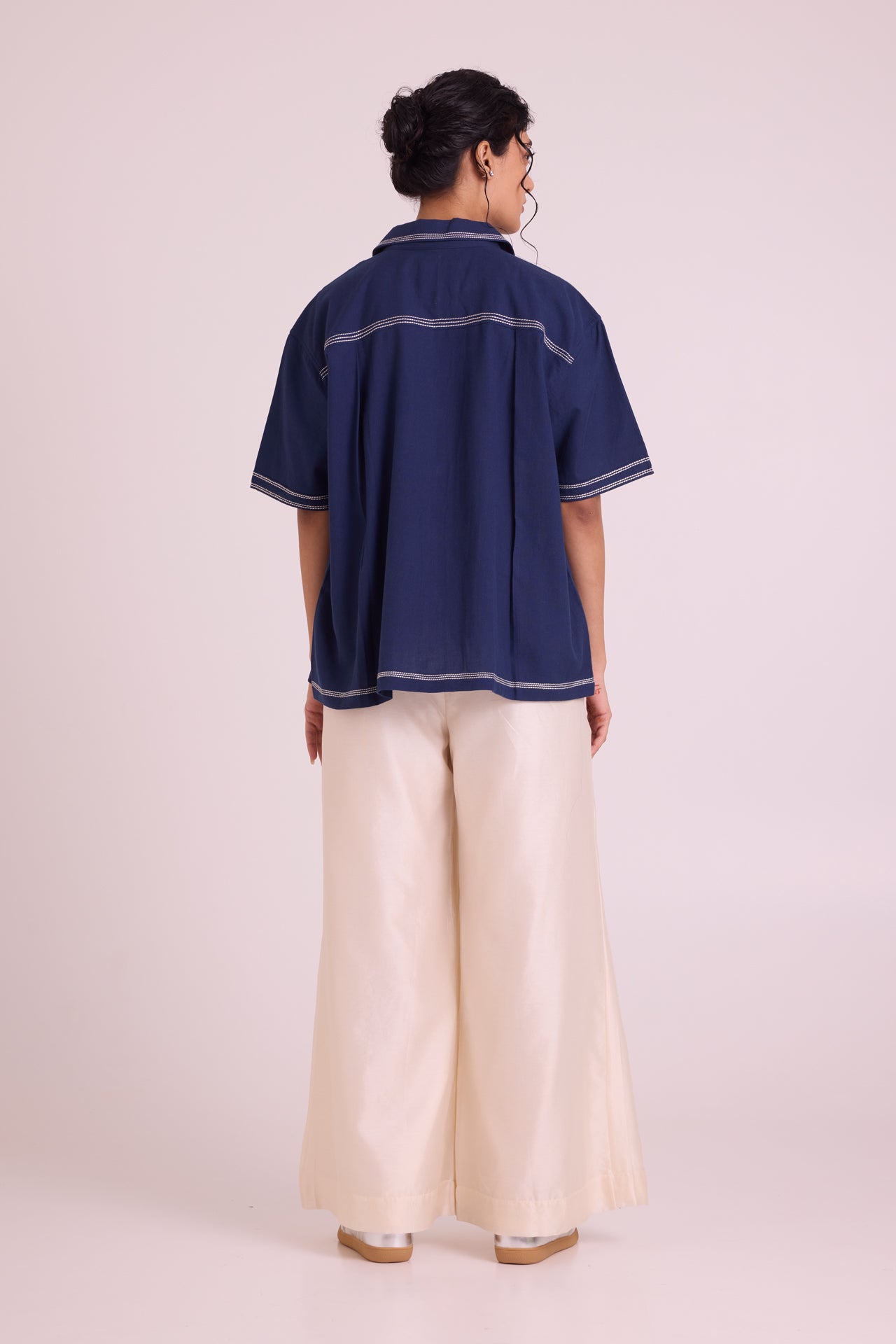 Shirt Manil - Indigo, Hold the Drama