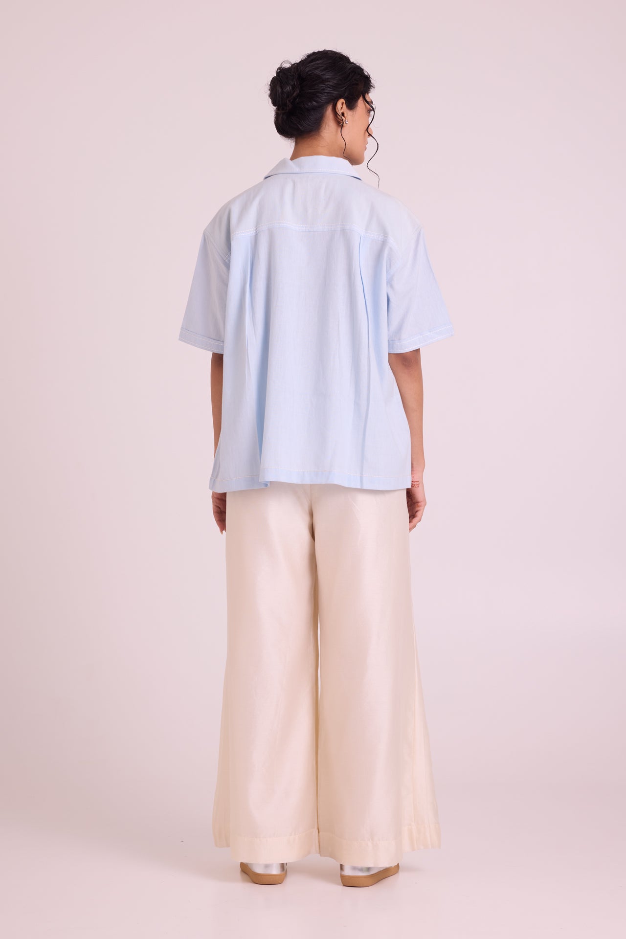 Shirt Azul - Ice Calm Stitch Sharp