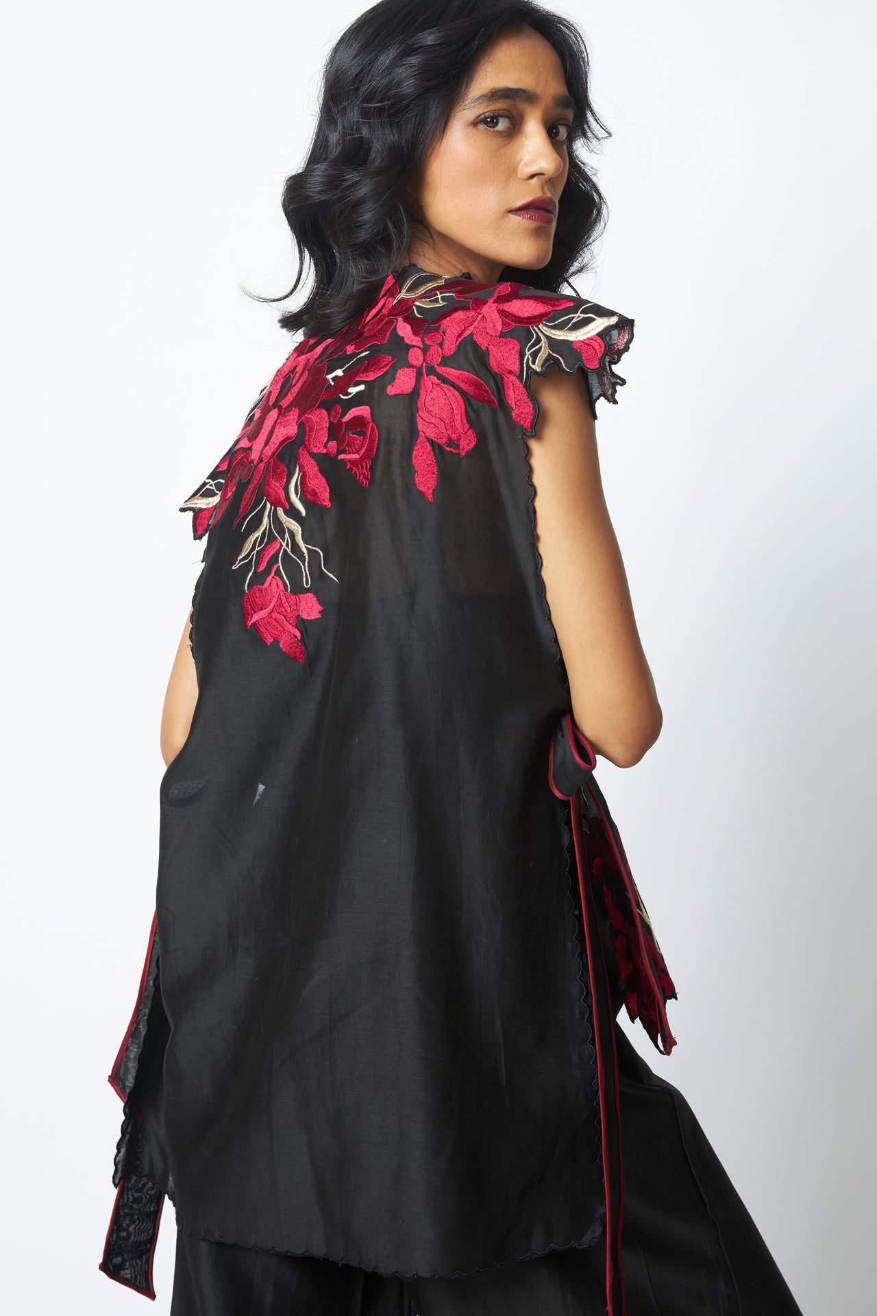 Pilar - Floating Cape with Inner & Pants – MADDER MUCH