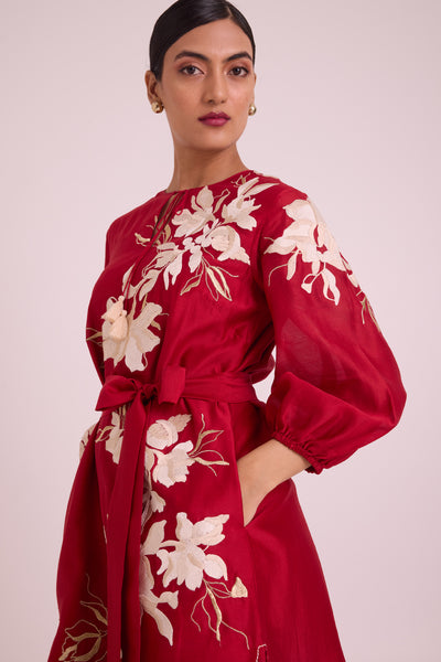 Sarla - Apple Hem Midi Dress