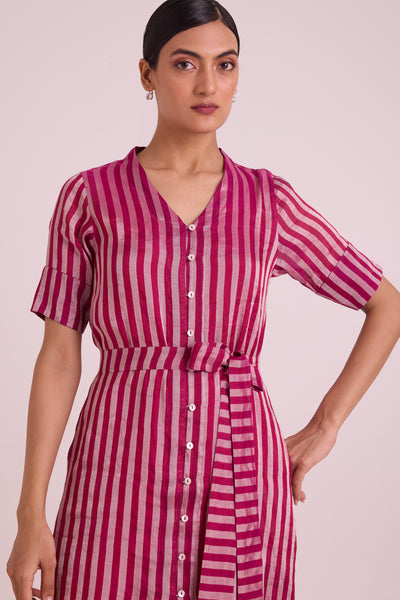 Miramar - Button Down Long Dress