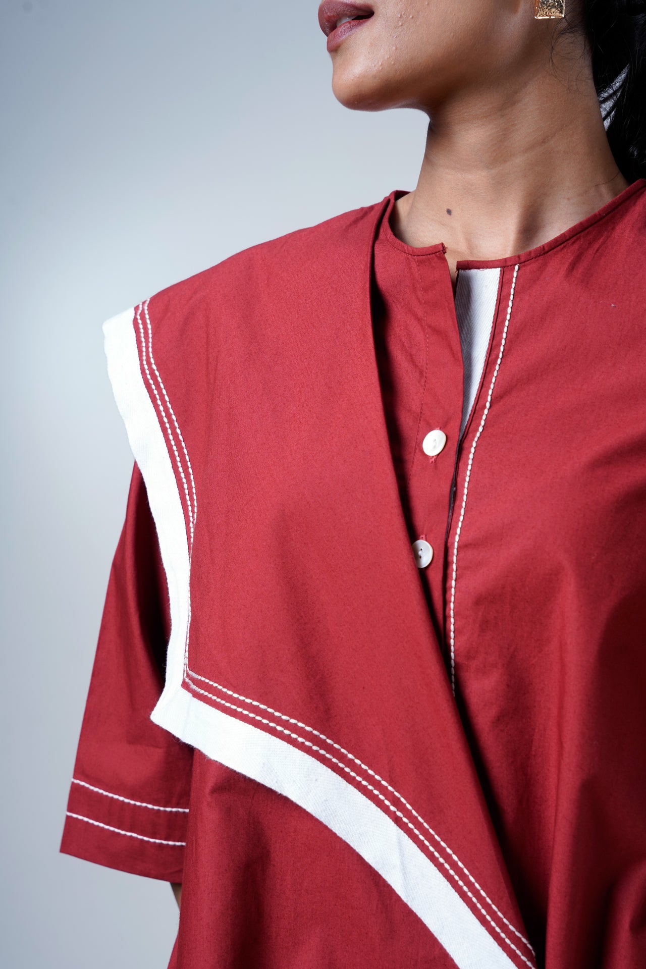 Brick Aster –  Modern Angle Dress
