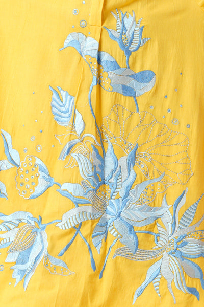 Canary Suvi Set - Embroidered Tunic + Pants