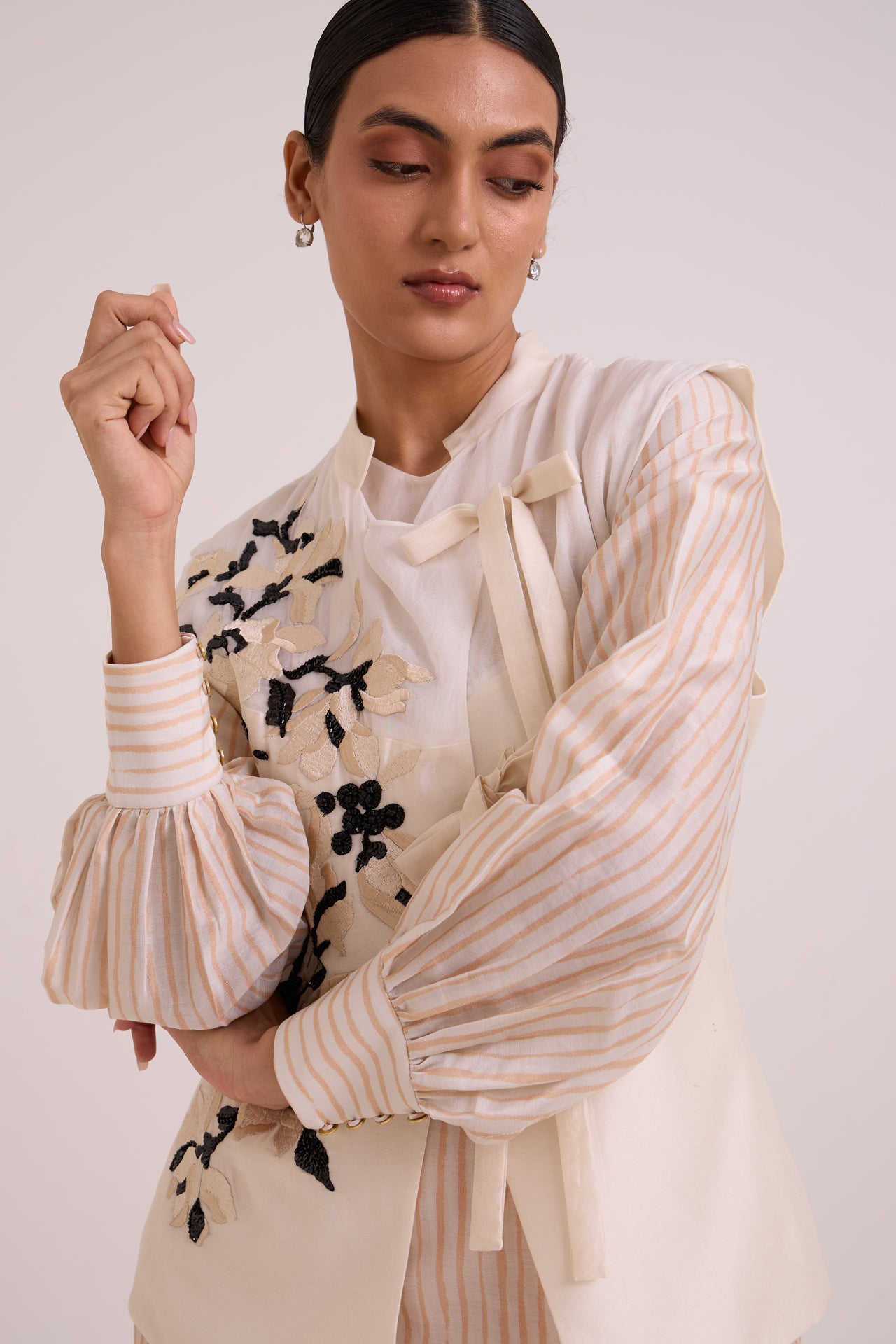 Monroe -  Diwan Vest with Shirt & Pant Set