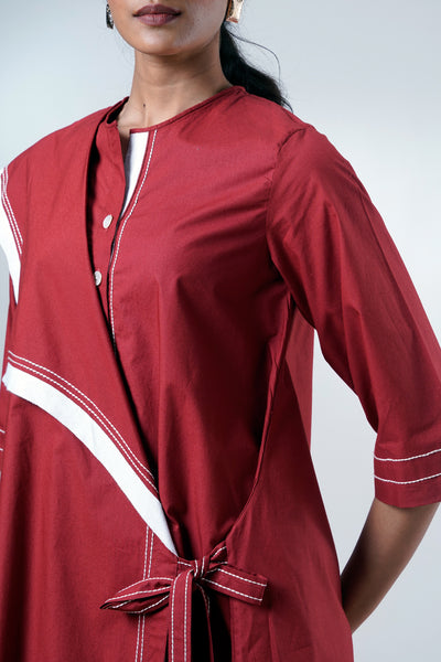 Brick Aster –  Modern Angle Dress