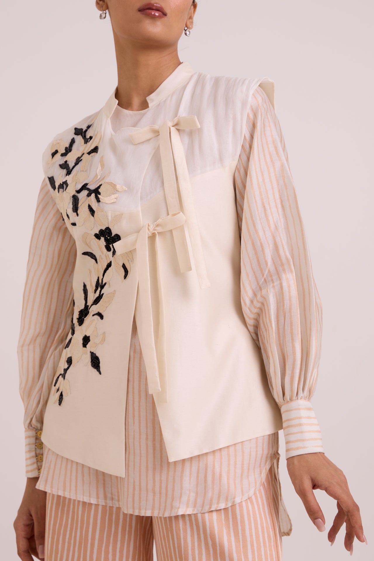 Monroe -  Diwan Vest with Shirt & Pant Set