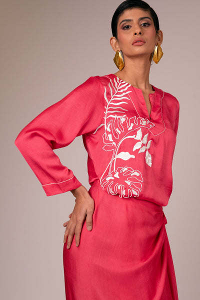 Pahi - Wrap-around Kimono Dress