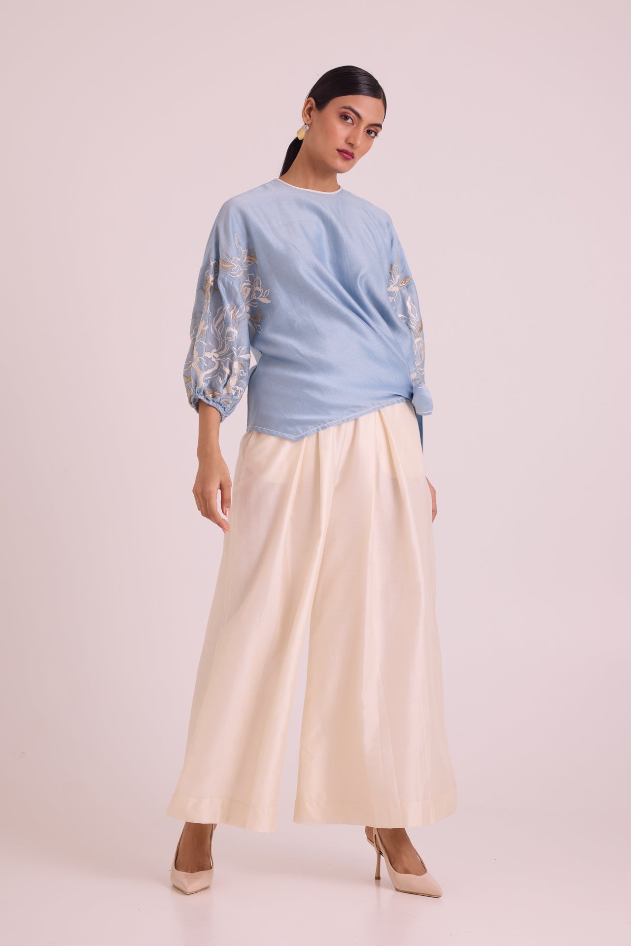 Ooty - Tie-up Top + Pants