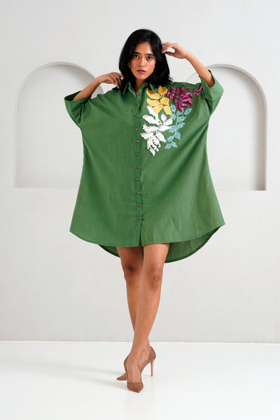 Pine Green Suri - Limitless Love Dress