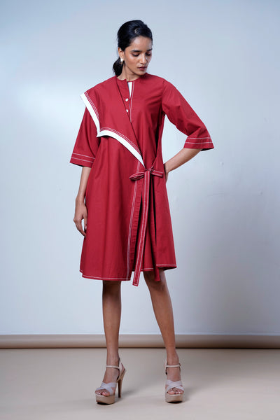 Brick Aster –  Modern Angle Dress