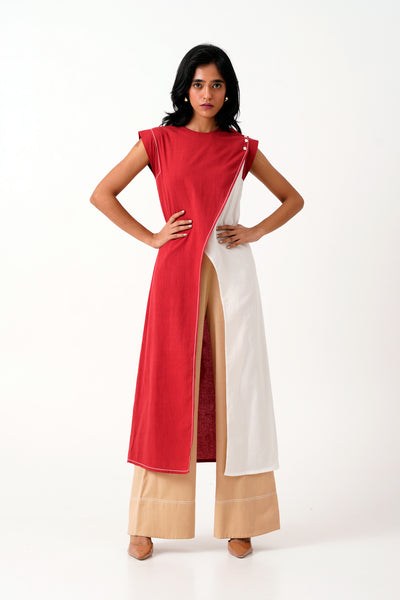 Jordan - Overlap Tunic + Pants