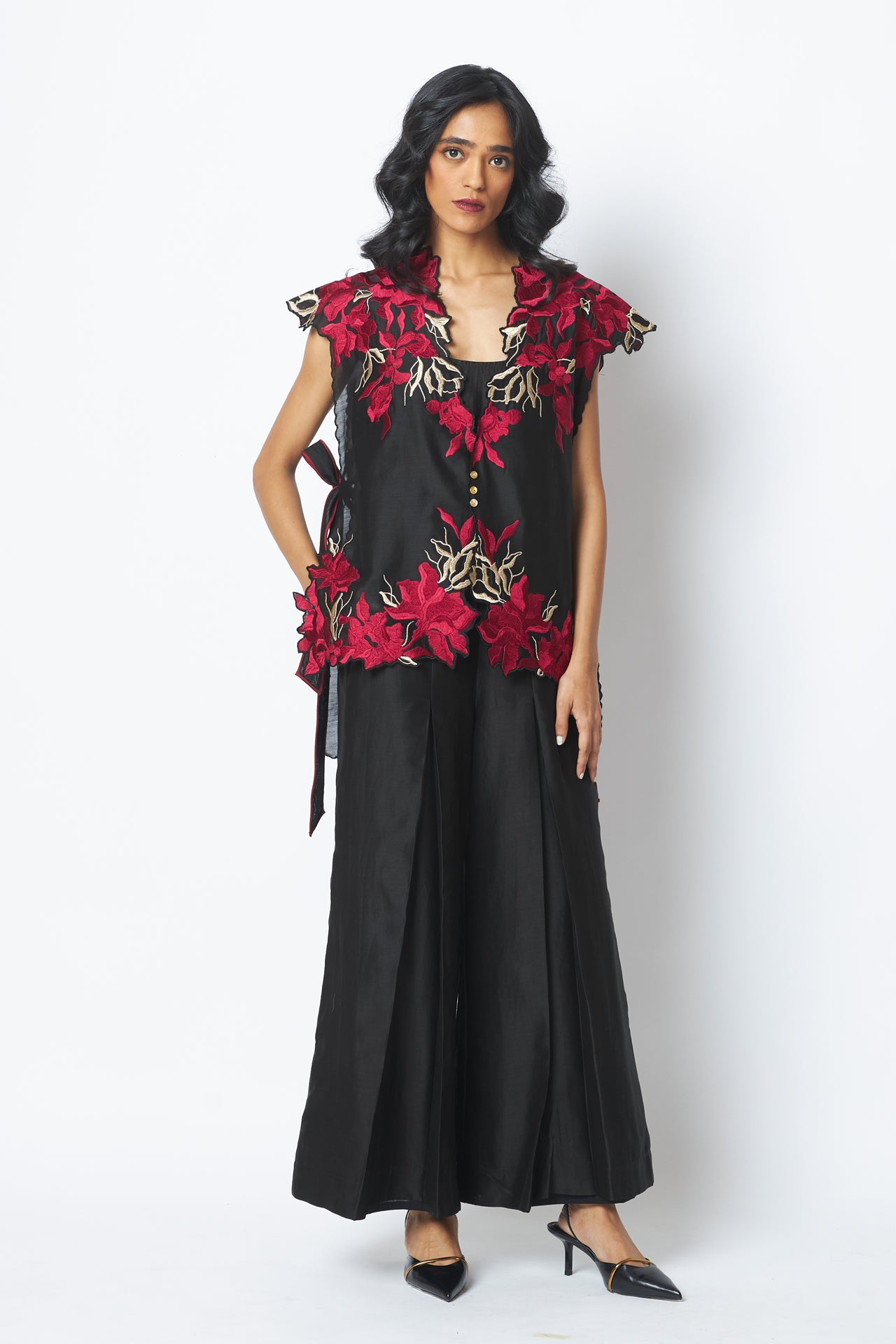 Pilar - Floating Cape with Inner & Pants – MADDER MUCH