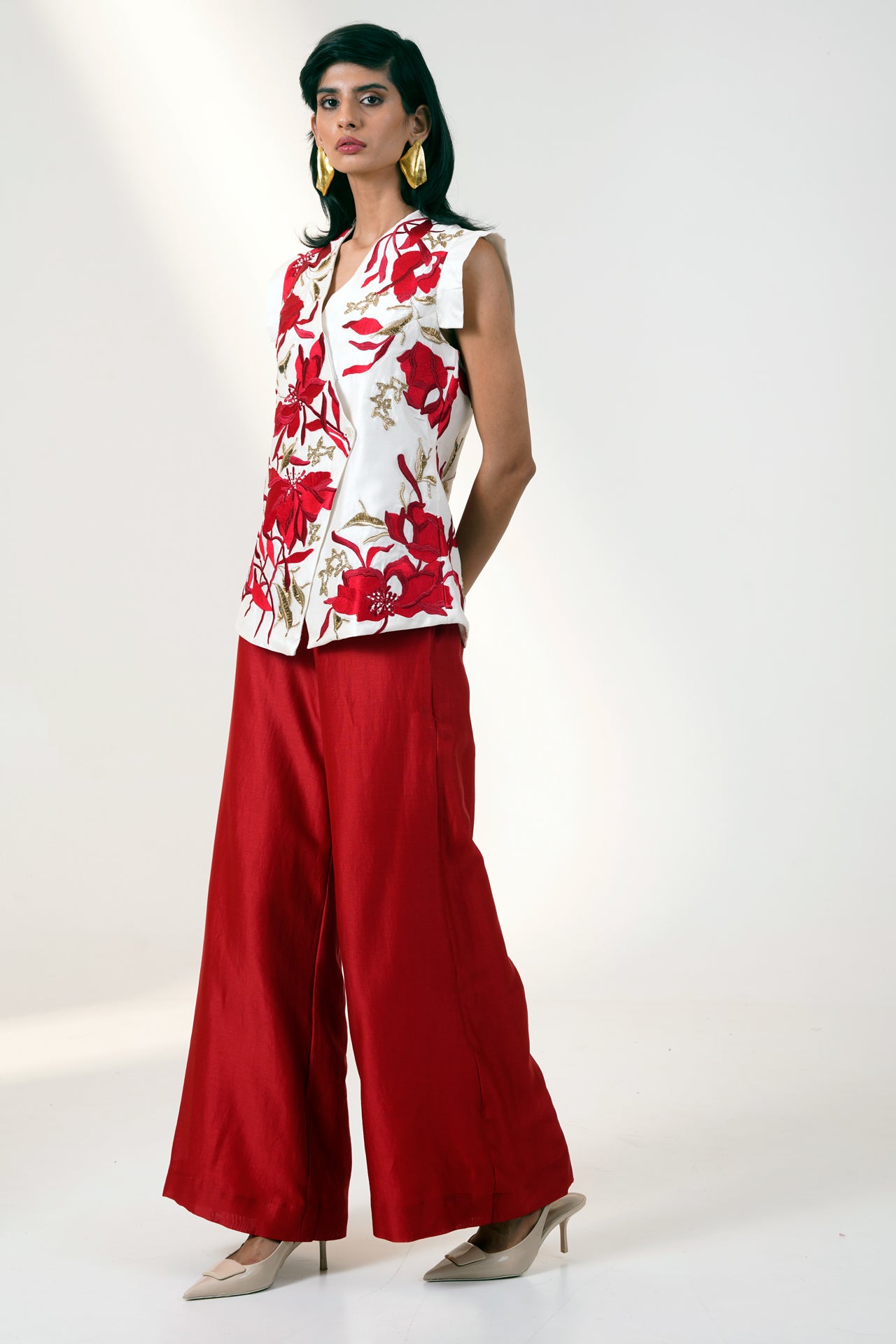 Malt - Vest Top + Wide Leg Pants