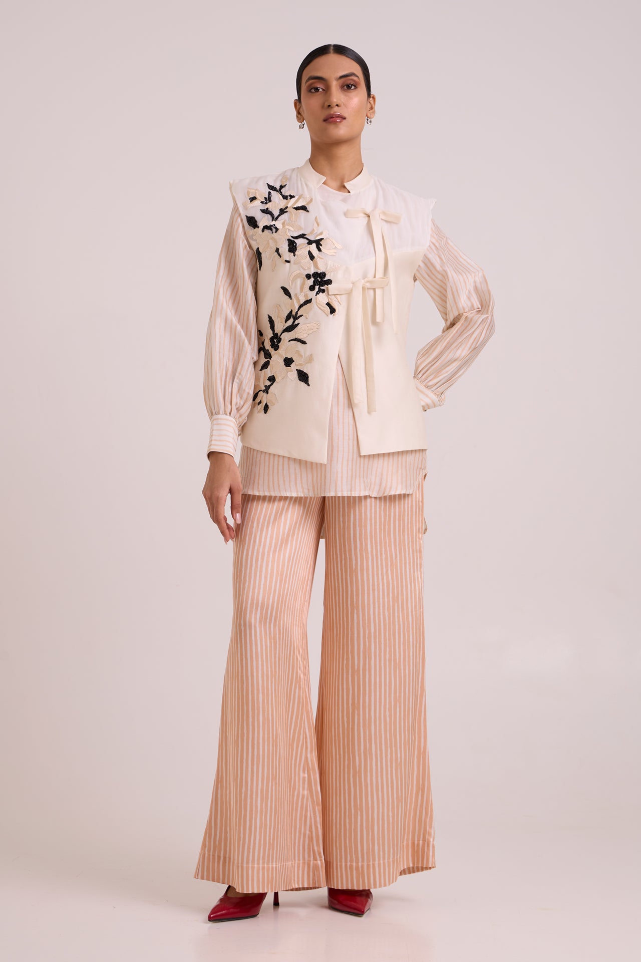 Monroe -  Diwan Vest with Shirt & Pant Set