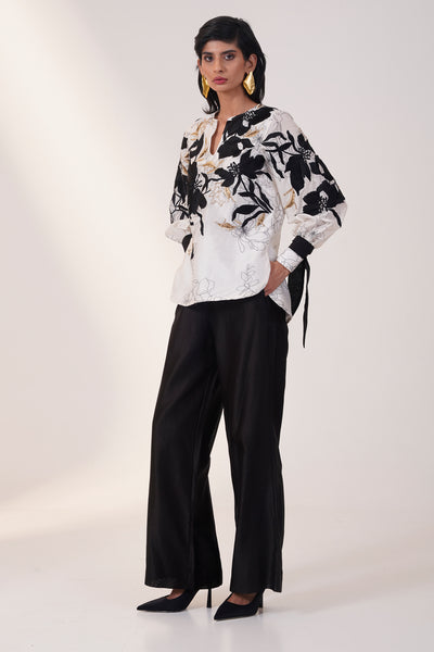 Nyla - Bloom Top + Wide Leg Pants