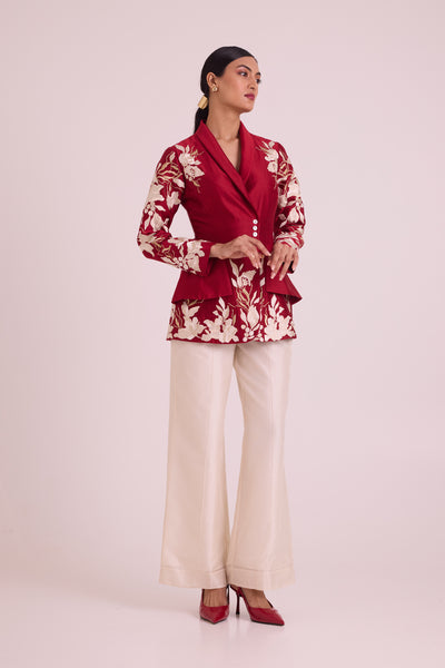 Vasco - Flap Floral Blazer + Pants