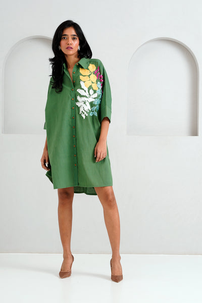 Pine Green Suri - Limitless Love Dress