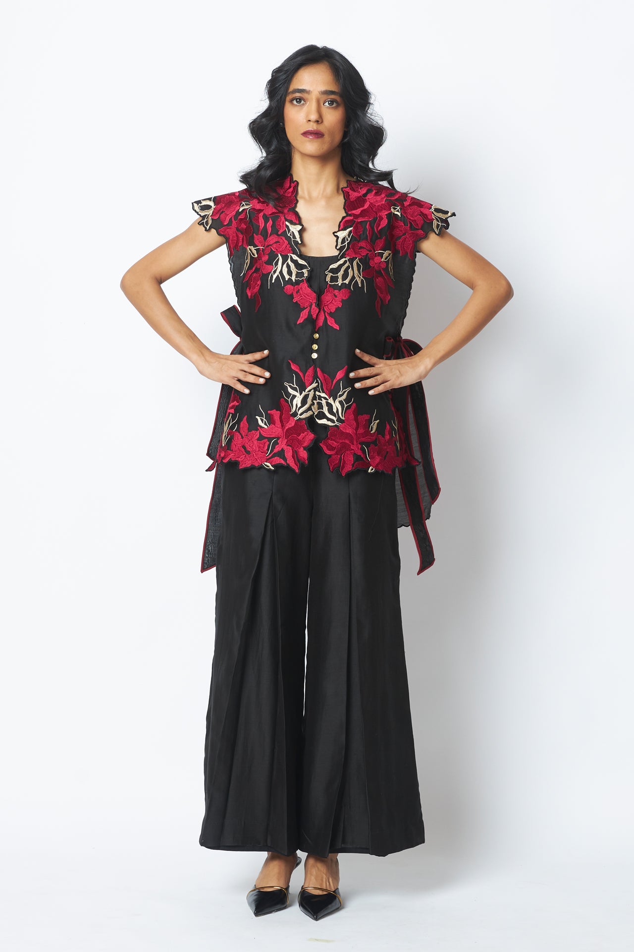 Pilar - Floating Cape with Inner & Pants – MADDER MUCH