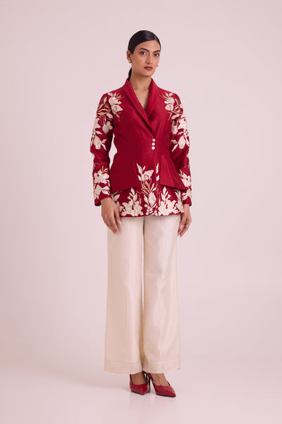 Vasco - Flap Floral Blazer + Pants