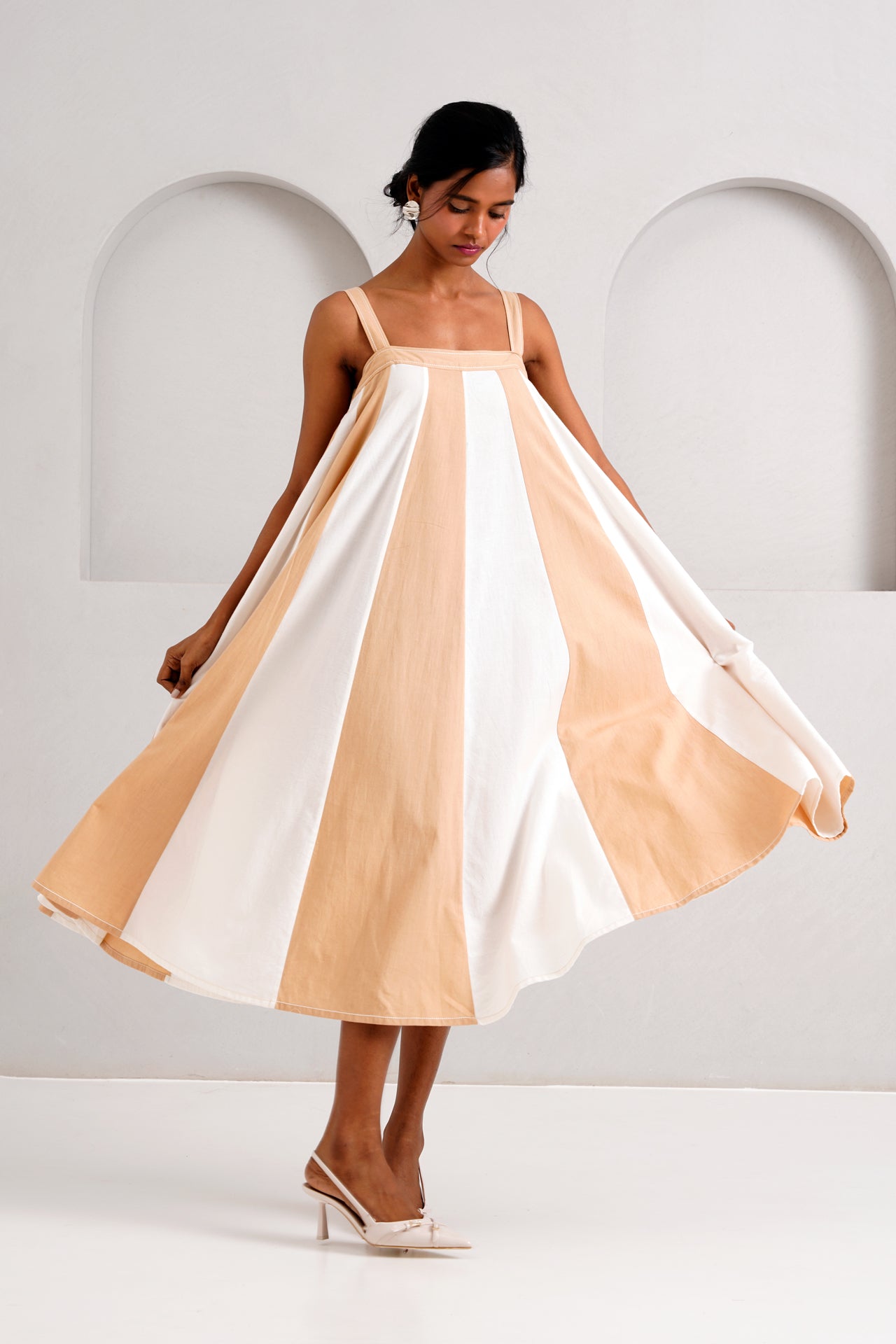Multi Dallas - Carousel Midi Dress – MADDER MUCH
