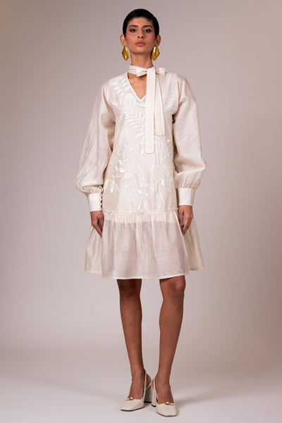 Vana - Snowy Short Dress