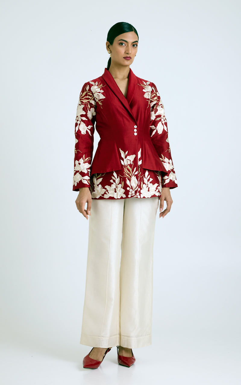 Vasco - Flap Floral Blazer + Pants
