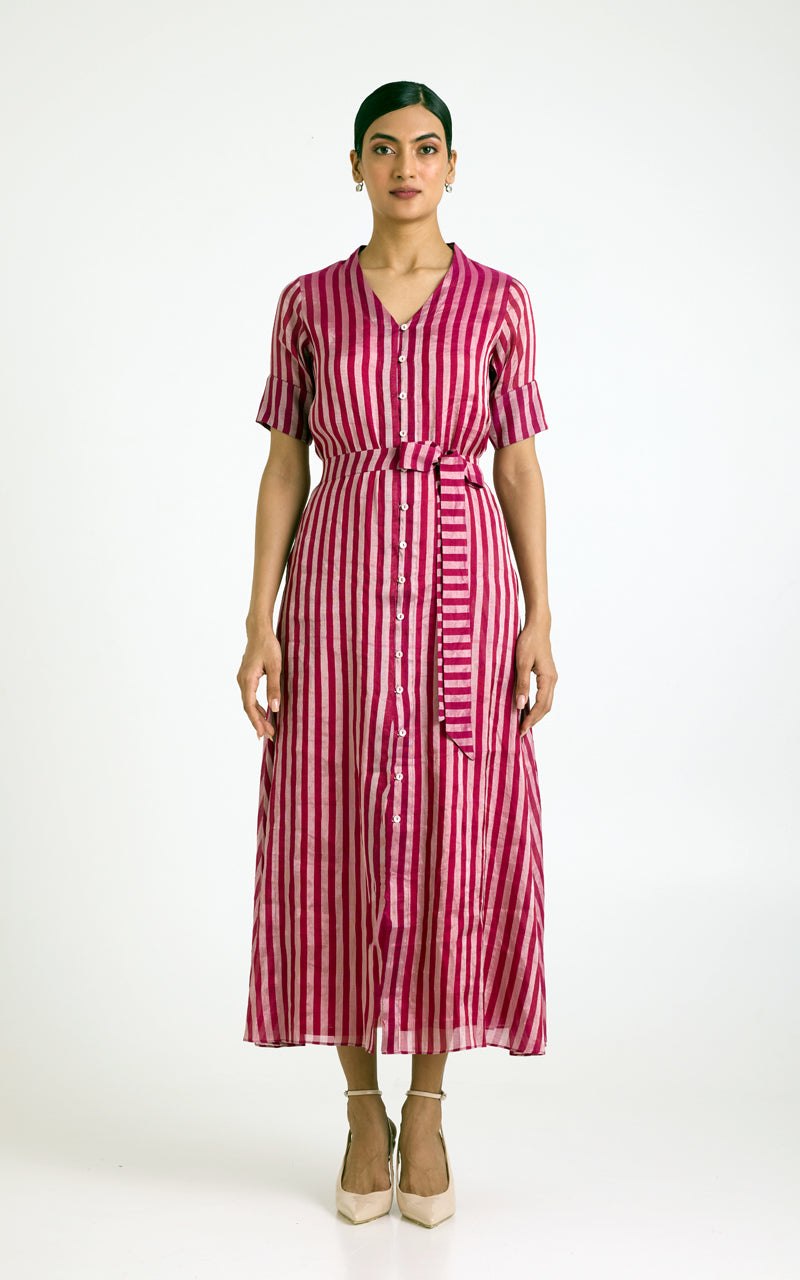 Miramar - Button Down Long Dress