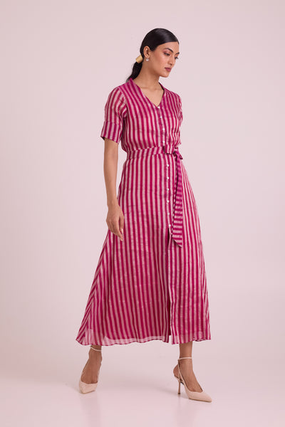 Miramar - Button Down Long Dress