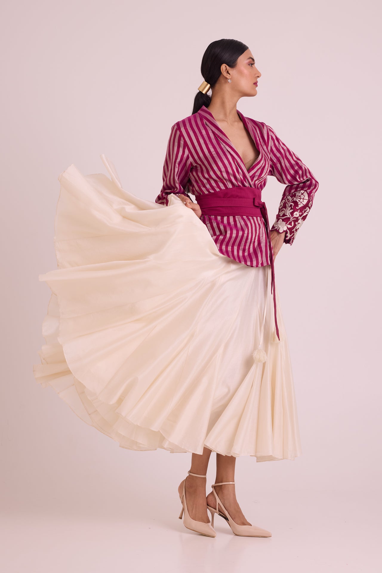 Pallava - Monarch Blazer + Circular Skirt