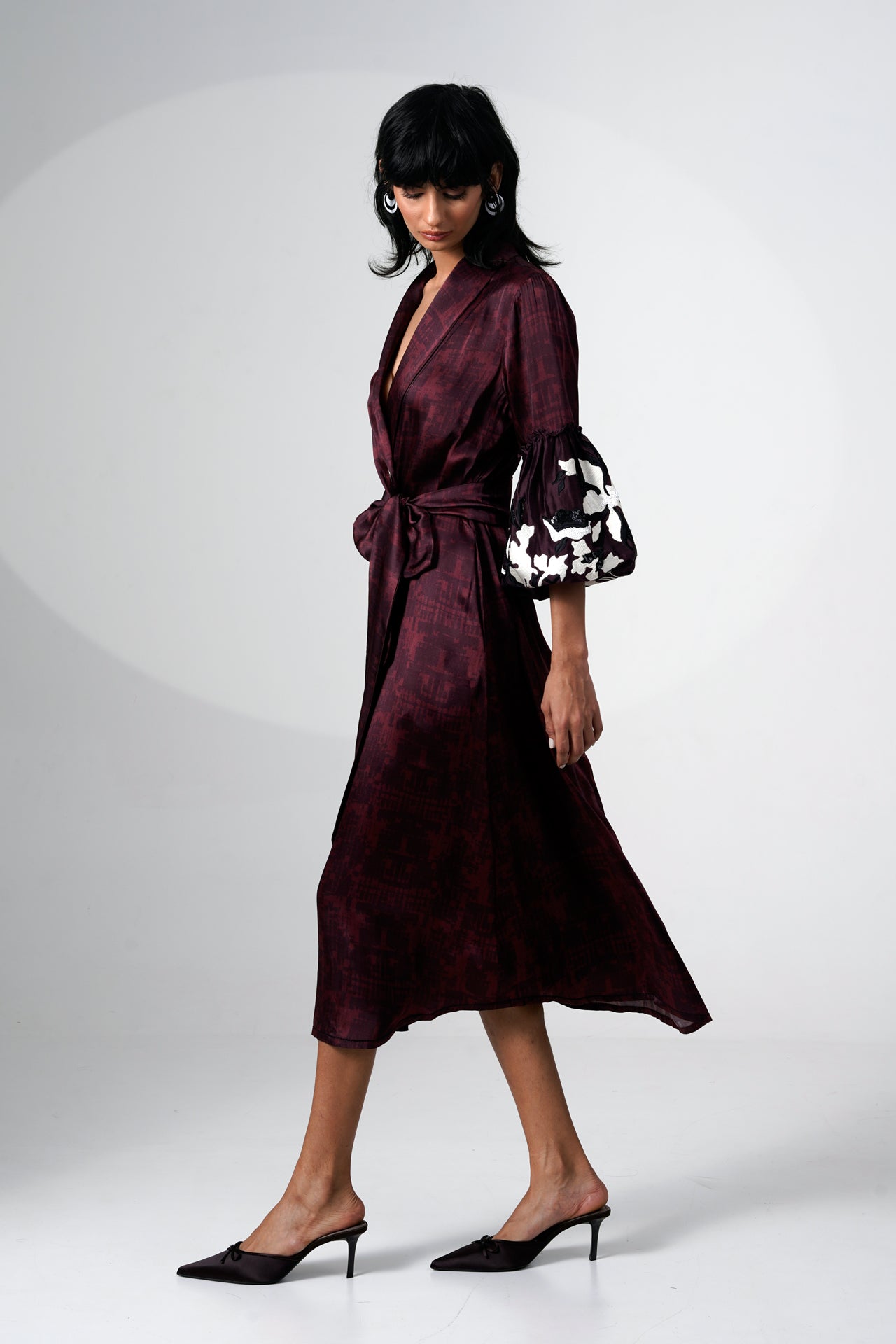 OKINA - BLAZER WRAP DRESS