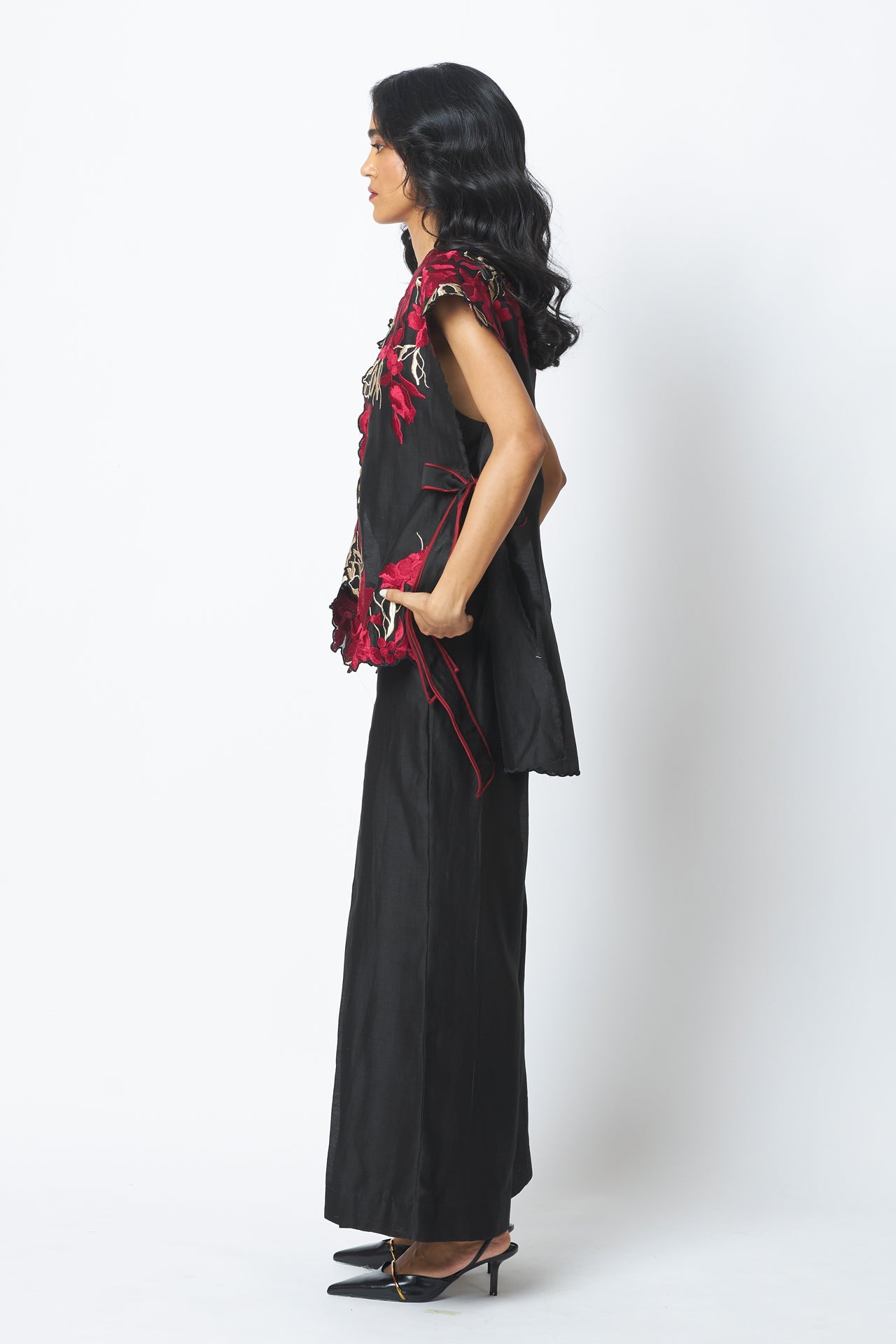 Pilar - Floating Cape with Inner & Pants – MADDER MUCH