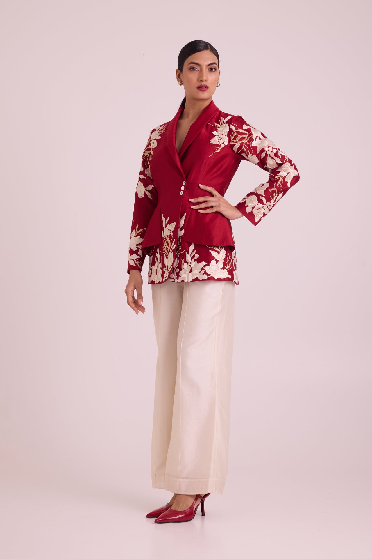 Vasco - Flap Floral Blazer + Pants