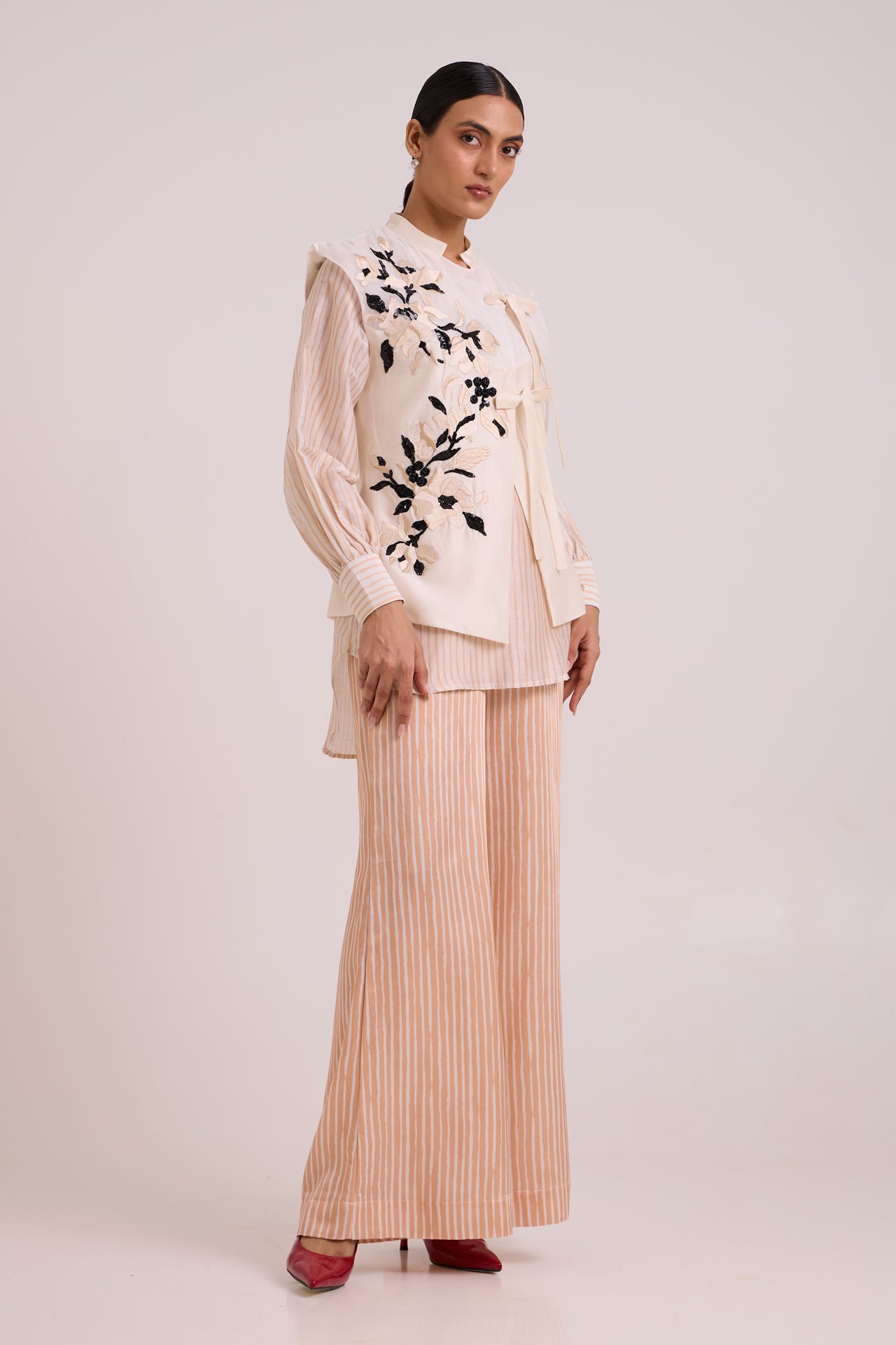 Monroe -  Diwan Vest with Shirt & Pant Set