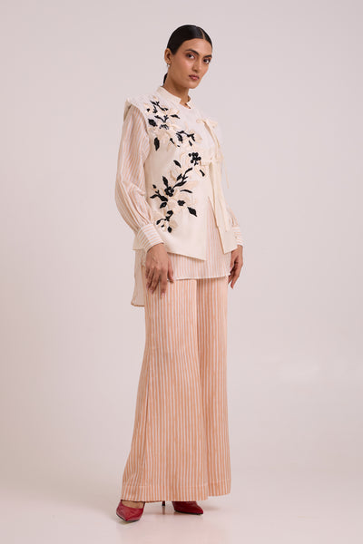 Monroe -  Diwan Vest with Shirt & Pant Set