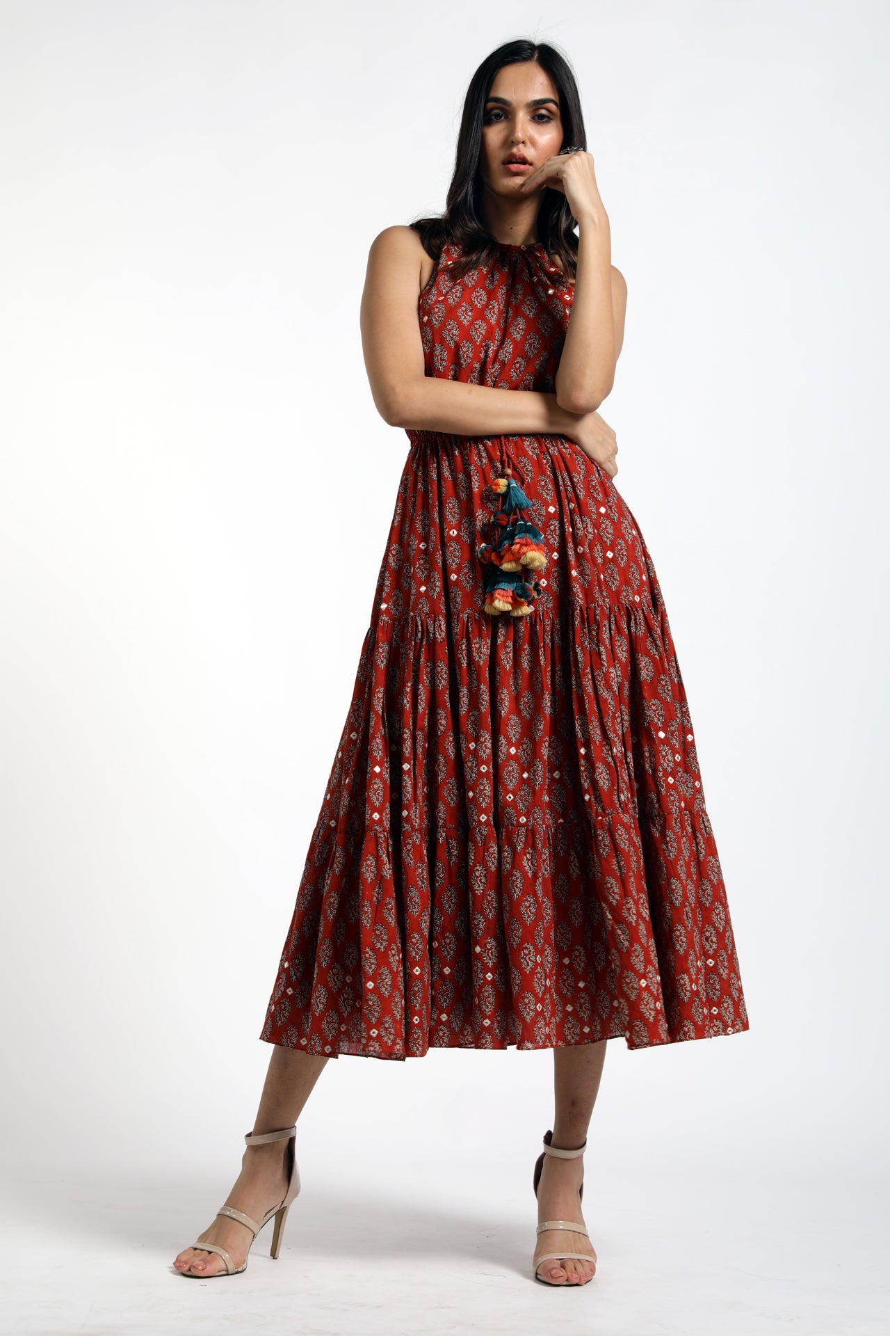 Holly - Stepped Tier Maxi Dress