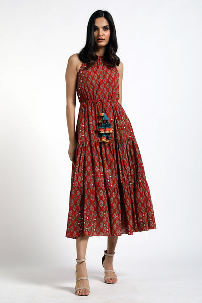 Holly - Stepped Tier Maxi Dress